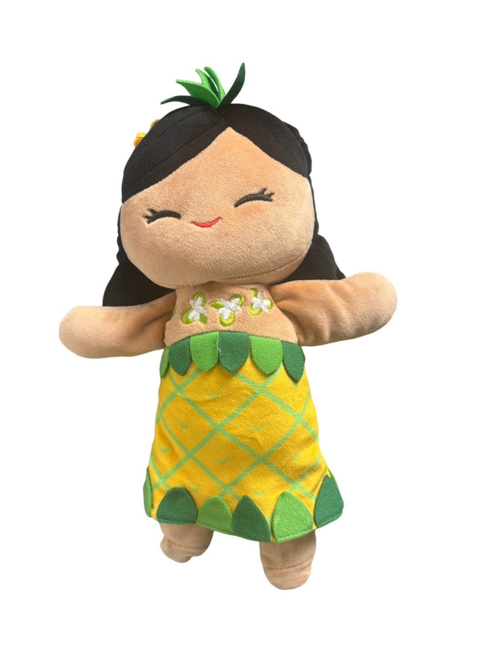 Island Heritage Yumi Mai Hawaiian Plush Doll Keiki Kuddles 12”